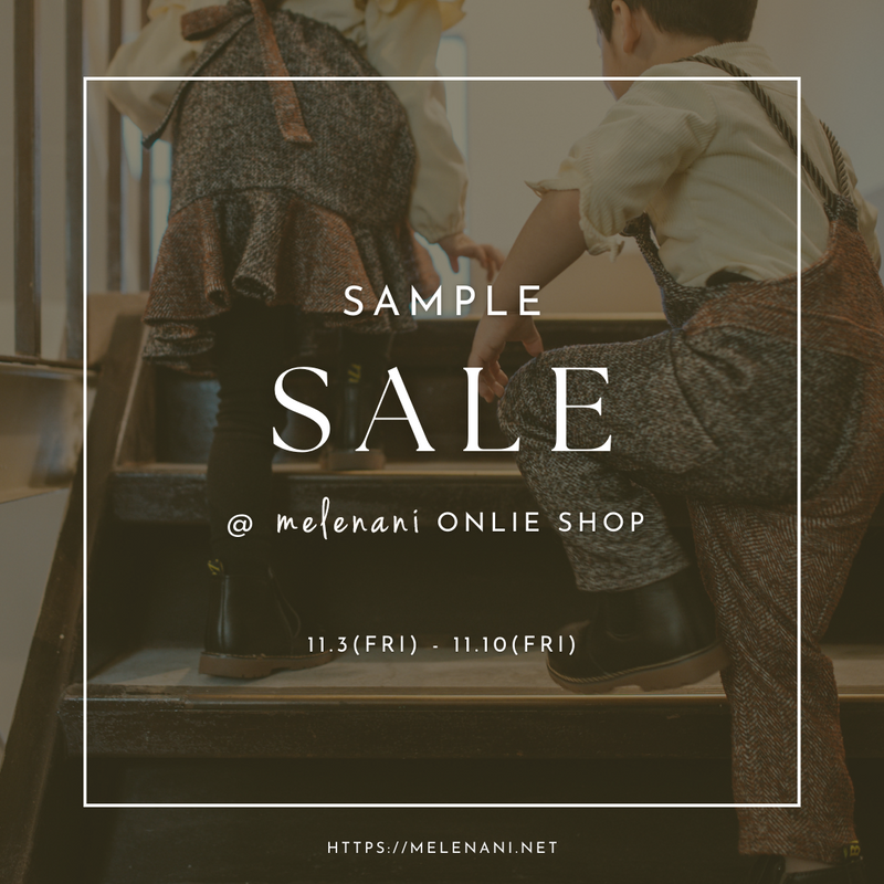 melenani Sample Sale @ ONLINE SHOP