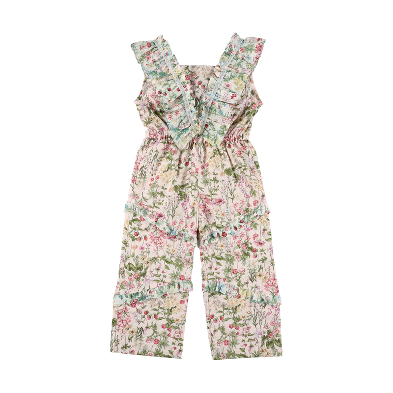 Berry Ruffle Suit